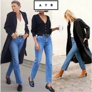 AYR Women's Straight Leg Jeans - Blue